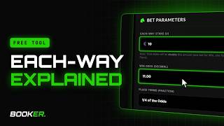Each-way bets explained: win part, place part and total return