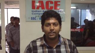 IACE in dilsukhnagar, ameerpet Hyderabad: Bank Coaching Center Live Video Reviews