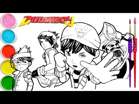 Boboiboy Galaxy Episode 22 | Misi Koloni Lanun / Infiltration Mission #boboiboygalaxy, Menggambar