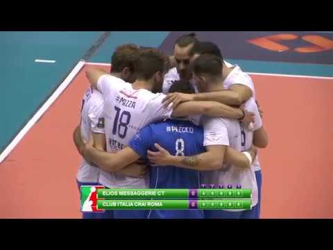 Elios Messaggerie Catania vs Club Italia Crai Roma 3-0: Gli Highlights