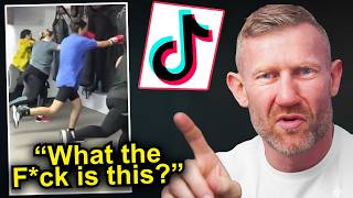 Olympic Boxer Reacts to Internet Boxing Gone Wrong