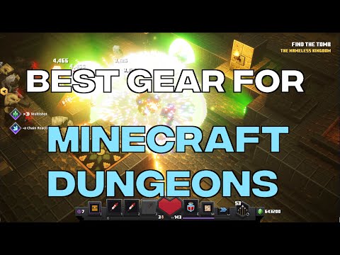 Best Gear For Minecraft Dungeons