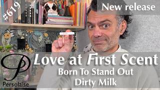 Holographic gourmand? - Born To Stand Out Dirty Milk perfume review on Love At First Scent ep 619