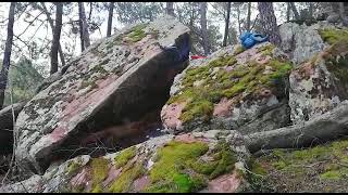 Video thumbnail: La vira es fácil, 6c. Albarracín