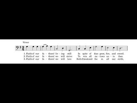 Faith of Our Fathers (St. Catherine) - Bass