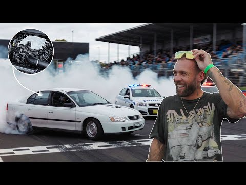 I PUT A LSA SUPERCHARGER ON MY EX POLICE VY EXEC SLEEPER!