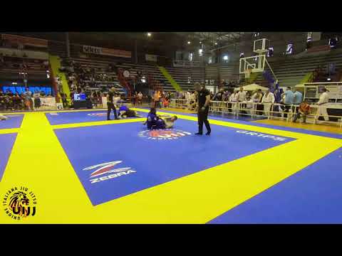 Napoli Jiu Jitsu Challenge 2018 - semi finale assoluto adulto nera - Carvalho vs Pasquini