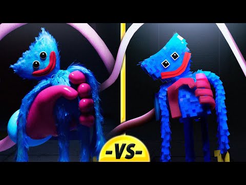 MOB Games VS Motya Games VS Minecraft | Who's Jumpscare is BETTER? | Poppy Playtime 3
