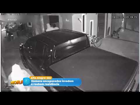Homens encapuzados invadem e r0ubam residência em Alto Alegre do Maranhão