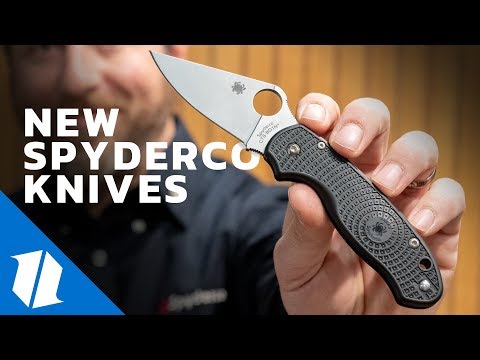 NEW Spyderco Knives | SHOT Show 2019