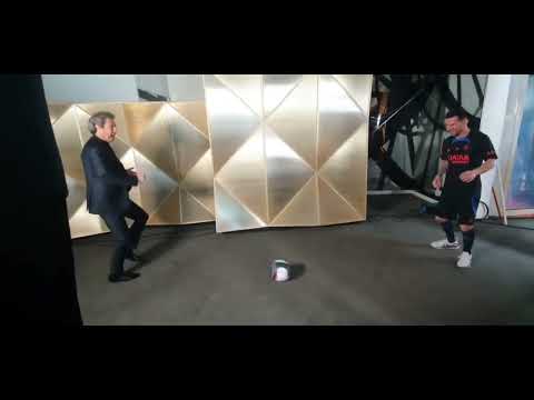 🤩 Omar Da Fonseca rencontre Lionel Messi 🇦🇷