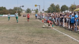 SV Burgwerben against SV Wacker 1919 Wengelsdorf in the men's Supercup: awards for youth teams - interview with Thomas Reichert, the president of the Burgenland district football association.
