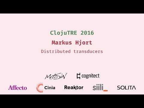 Distributed transducers - Markus Hjort
