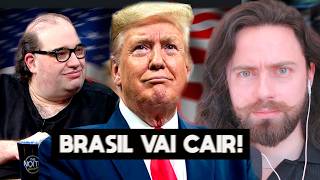 uma palavra do TRUMP e o BRASIL CAI.