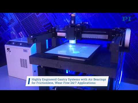 Precision Gantry Positioning System, for Laser Machining, 3D Printing, High Speed | PI
