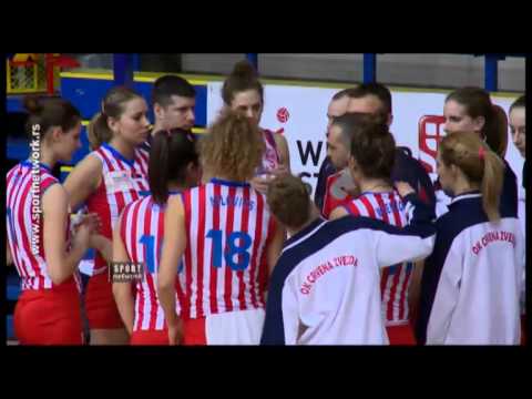 24.01.15 Odbojka, Crvena zvezda - Železničar 3-1