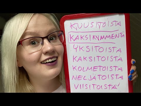 Finnish Lesson 7: Numbers 0-20