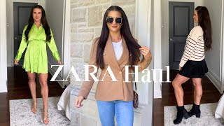 ZARA FALL 2022 HAUL + TRY ON | Abi Roman