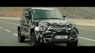New Land Rover DEFENDER – Red Cross Desert Testing