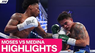 Classy Zaquin Moses extends unbeaten record to 6-0 Vs Medina | Matchroom Boxing