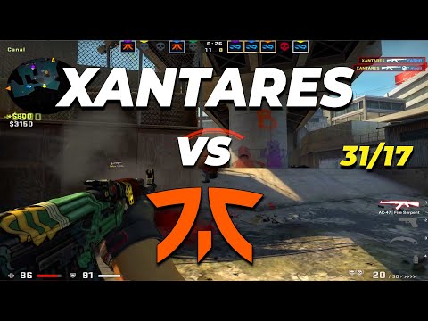 CSGO POV Eternal Fire XANTARES (35/21) vs fnatic (overpass) @ ESL Pro League Season 17