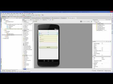 Android MySQL Database Tutorial 4   Insert Data in Mysql Database using Registration Form