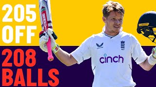 Record-Breaking Double Century IN FULL | Ollie Pope Hits 205