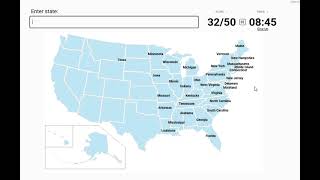 Sporcle Geography Quizzes - US