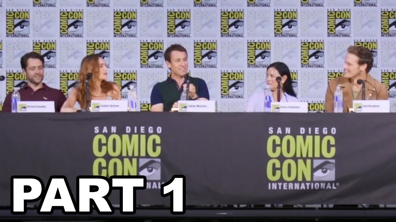 Outlander Panel Comic Con 2017 Part 1 - YouTube