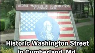 preview picture of video 'Mountain Maryland Mo Visits Historic Washington Street, Cumberland, Md.'