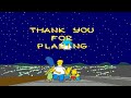 Nostalgia Arcade The Simpsons MAME Ending Scene Credits Simpsons Mame