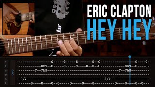 Eric Clapton - Hey Hey (como tocar - aula de violão)