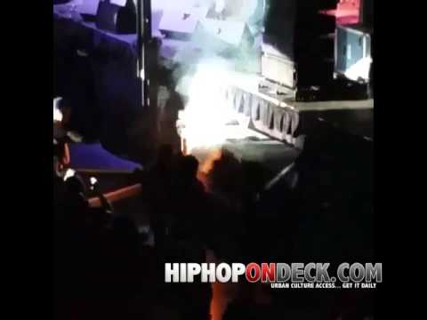 Gillie Da Kid & Dj Alamo Literally Set The Speakers on Fire @ #TsunamiFest 2015