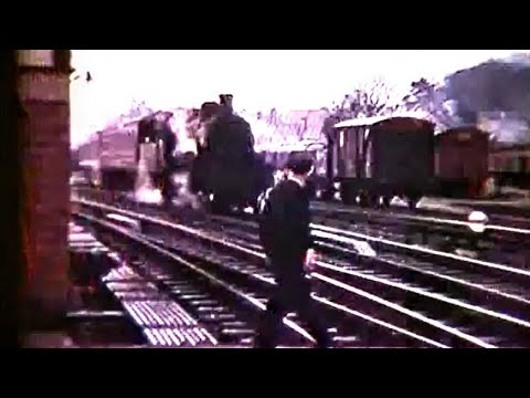 Trains In Denbigh North Wales c1962