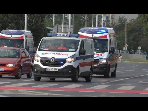 Alarmowo Karetka Pogotowia Ratunkowego Wrocławiu - Polish Ambulances with code 3 Wroclaw -
