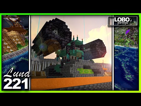MINECRAFT Survival 221 | TAKING ON THE CORRUPTION (with a Weaponized Robot)! | LUNA SSP Phase 2
