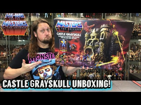 Castle Grayskull Masters Of The Universe Unboxing & Review!