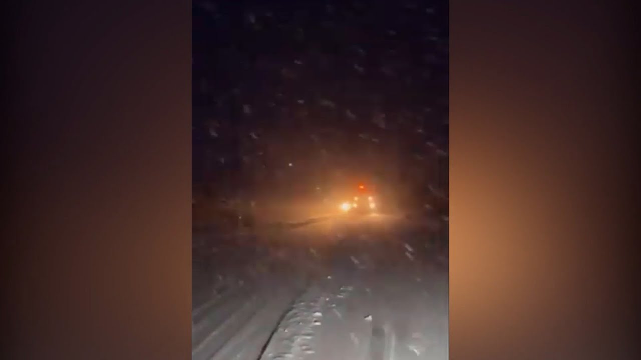 Շիրակի մարզի Հոռոմ-Արթիկ ավտոճանապարհներին ձնաբուք է