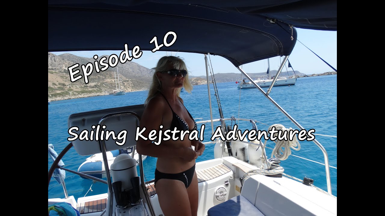 Sailing Patmos, Greece. We hire a scooter - Sailing Kejstral Adventures S01E10