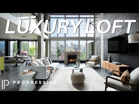 INSIDE THIS LUXURY MODERN LOFT