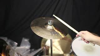 Video thumbnail for Meinl 12" Soundcaster Custom Distortion Splash - 892g by The Drum Shop - Portland, Maine