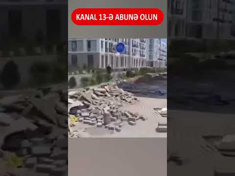 Qarabağda tikilən ev və obyektlərin qarşısındakı yolun vəziyyəti
