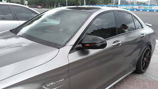 LEDM dynamické smerovky Mercedes, oranžové
