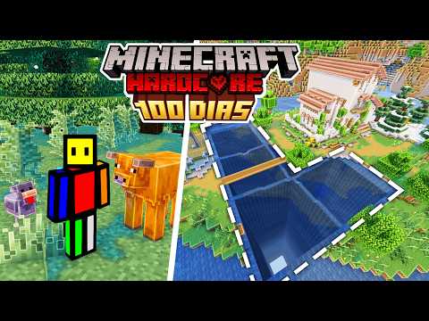 I survived 100 days but if I get hurt the chunk is erased in Minecraft Hardcore 1.21.5