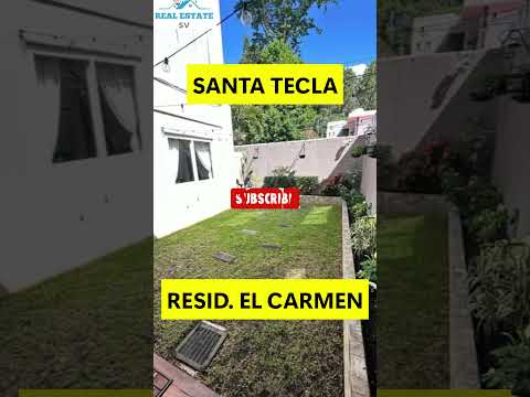 SE VENDE CASA EN SANTA TECLA EL SALVADOR #ventacasa #elsalvador #santatecla #lalibertad  #casa