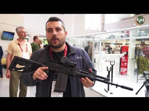 Kalashnikov AK-200 series assault rifles and AM-17 compact assault rifle Army-2018