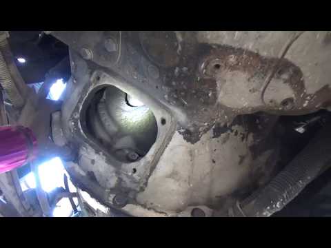 Getting ready for rear main seal on Detroit series 60