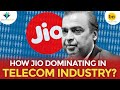 How Reliance Jio Became India's Biggest Telecom | Jio | Airtel |  Short Business Case Study | Hindi