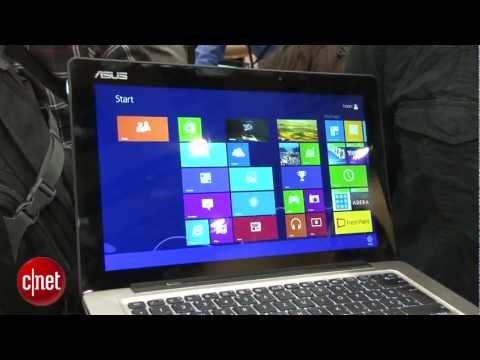 Asus Transformer Book TX300 is a Windows 8 hybrid laptop