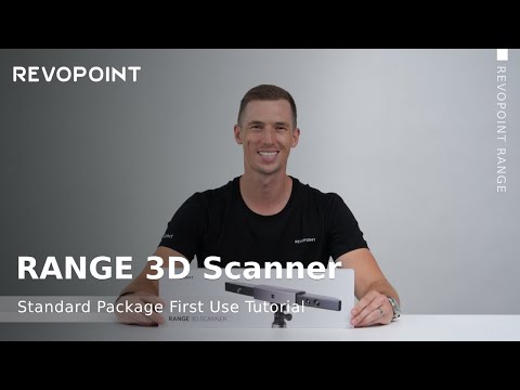 Revopoint RANGE 3D Scanner: Standard Package First Use Tutorial